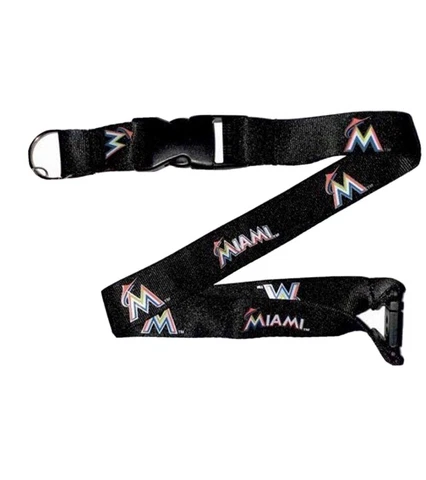 Mlb Miami Marlins Team Color Lanyard, 22-inches Cover