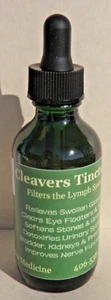 Cleavers Tincture: Relieves Swollen Glands, UTIs, Acne, Brain,Nerves, Prostrate - Picture 1 of 7