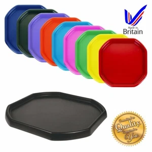 [Set of 2] Small Mixing Tray 70cm x 70cm Plastic Tuff Tray Kids Messy Activities - Picture 1 of 92