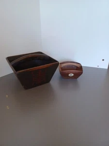 Zwei antike orientalische Holzkörbe aus verschiedenen Größen und Stil (Reiskorb). - Bild 1 von 24