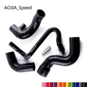 Black For Audi A4 B5 94-01/VW Passat B5 1996-2000 1.8T Silicone Intercooler Hose - Picture 1 of 5