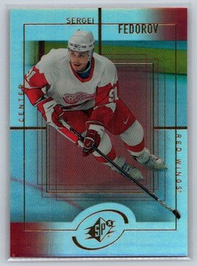 1999 SPx #54 Sergei Fedorov HOF