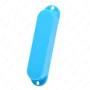 1x Plastic Sealed Single Coil Pickup Cover For Strat Guitar No Hole 12 Colors - Picture 1 of 15