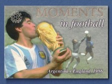 2004 Futera World Football Moments in Football #MO4 1986 Diego Maradona´s Goal