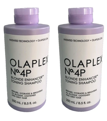 2x Olaplex No.4P Blonde Enhancer Toning Purple Shampoo 8.5 oz each/free shipping - Image 1 of 2
