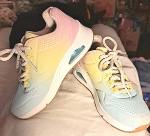 Zapatos para niñas SKECHERS niños Street Uno Gen 1 con espuma viscoelástica confort arco iris  - Imagen 1 de 11