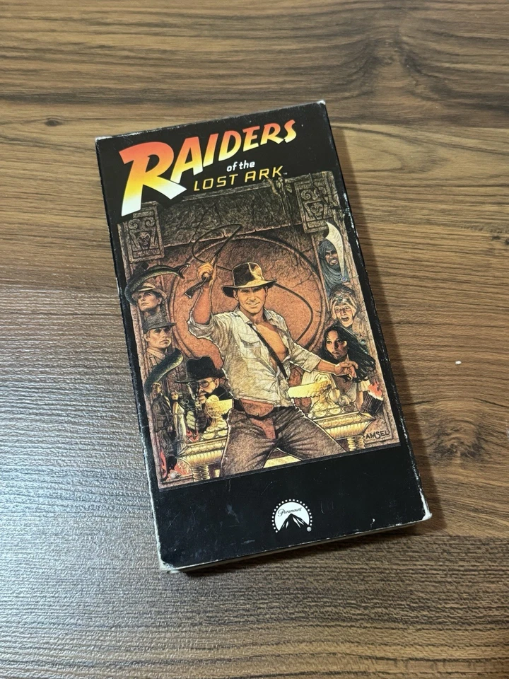 Indiana Jones Raiders of the Lost Ark (VHS Early Release) Tested Working Good - Image 1 of 4