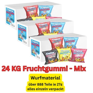 Wurfmaterial für Karneval Fruchtgummi Mix - Kamelle | Fasching | 24 KG! 888Stk. - Bild 1 von 3
