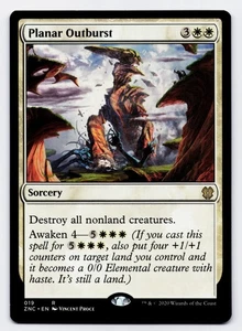 Planar Outburst [019] ZNC Rara Non Foil [Carta MTG Inglese] - Foto 1 di 2