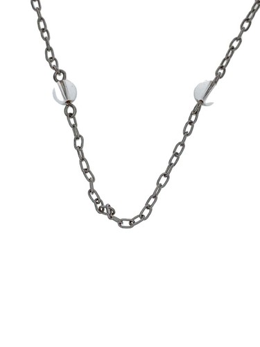 Collana di perle CD catena lunga Christian Dior top SLV incluso donna