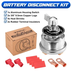 Batterie Trennschalter 12V 24V 48V Heavy Duty Kill Switch 200A Hochstrom... - Bild 1 von 12