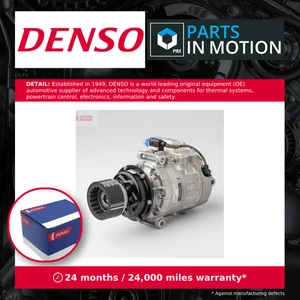 Air Con Compressor fits VW CARAVELLE Mk5 2.5D 04 to 09 AC Conditioning Denso New - Picture 1 of 10