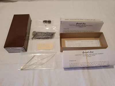 HOn3 Grandt Line #5188 D&RGW Drop Bottom Dropbottom Gondola Kit Model Train Box - Image 1 of 4