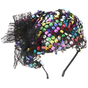 Vintage Hair Accessories Bride Banquet Tea Fascinator Hat Headpiece - Picture 1 of 12