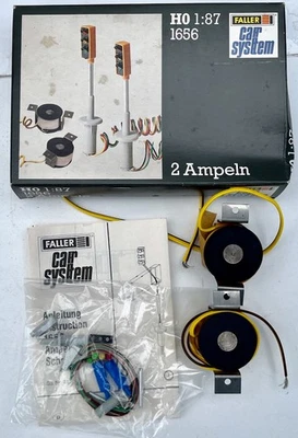 Faller 1656  2 Ampeln, car system gebraucht,von Anlagenabbau nicht getestet - Bild 1 von 3