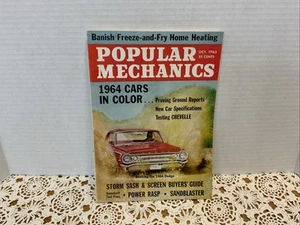 Popular Mechanics March 1963 Vintage How To Magazine1964 Cars Home Heating Dodge - Picture 1 of 6