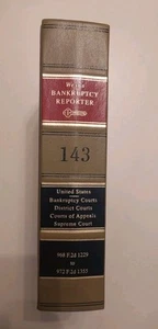 West's Bankruptcy Reporter Book #143 U.S. Courts 968 F.2d 1229 - 972 F.2d 1355 - Bild 1 von 10