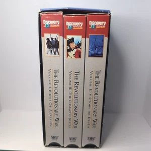 Revolutionary War, The - Complete Set (VHS, 3-Tape Set) - Picture 1 of 2