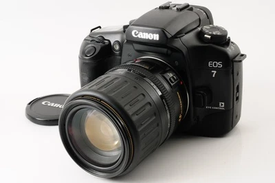 [Top MINT] Canon EOS 7 ELAN 7 Eye Control SLR 35mm Film Camera / Lens From JAPAN - Image 1 of 4