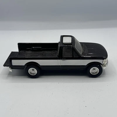 VINTAGE ERTL DIECAST FARM PICK UP TRUCK MARROM BRANCO METAL - Imagem 1 de 4