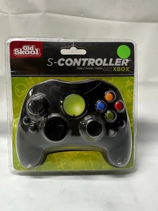 Nuovo Old Skool S- Controller NERO (Xbox originale) ~confezione mai aperta ~spedizione veloce - Foto 1 di 3