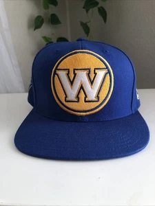 NBA GOLDEN STATE WARRIORS XL LOGO MITCHELL & NESS MÜTZE SNAPBACK BLAU GELB P16 - Bild 1 von 7