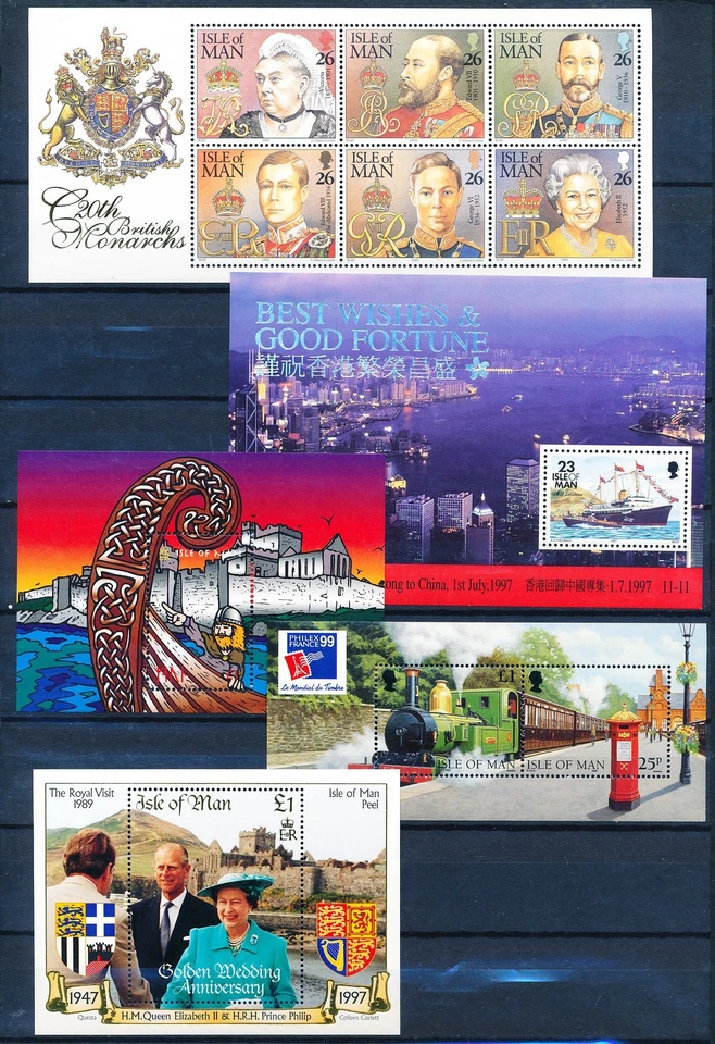 XE56551 Isle of Man mixed thematics sheets XXL MNH - Image 1 of 1
