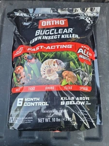 Ortho BugClear Fast-Acting Lawn Insect Killer, Kills By Contact, 10lbs, NEW!!! - Picture 1 of 18