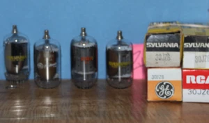 Radioröhren 30JZ6 gemischte Marken Sylvania GE RCA NOS Menge 4 - Bild 1 von 3