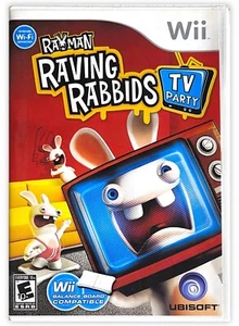Rayman Raving Rabbids: TV Party (Nintendo Wii, 2008)  Complete With Manual - Picture 1 of 4