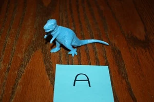 Vintage MPC Blue Tyrannosaurus rex Dinosaur or Monster A - Marx - Picture 1 of 9