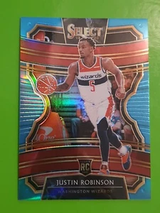 2019-20 Panini Select #15 Justin Robinson Rookie Wizards Light Blue Prizm /299 - Bild 1 von 3