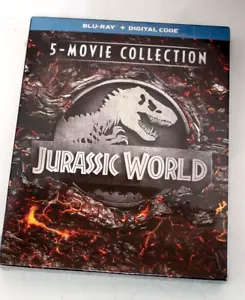 Jurassic World 5 bluray disc set + digital code new sealed - Picture 1 of 6