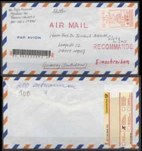 Nr: 50691 - JAPAN - EINSCHREIBEN LUFTPOSTBRIEF NACH DEUTSCHLAND!! - Bild 1 von 1