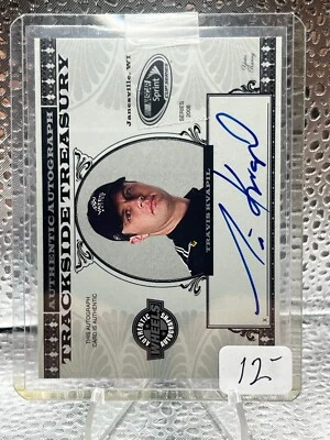 2008 Wheels High Gear - Trackside Treasury Autographs #TK Travis Kvapil - NM - Image 1 of 2