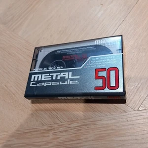 MAXELL METAL CAPSULE 50 kaseta magnetofonowa - Zdjęcie 1 z 4