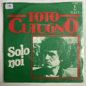 TOTO CUTUGNO - SOLO NOI - HOLLAND 7" SINGLE PS, EUROPOP - Picture 1 of 4