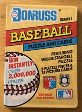 1991 Donruss Baseball Wax Pack Ken Griffey, Jr. Mariners HOF Showing Top Front