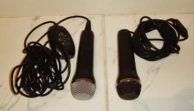 Logitech USB Microphones Bundle of 2  Rock Band Guitar Hero Wii Xbox 360 PS2 PS3 - Image 1 of 4