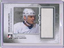 2011-12 ITG Heroes & Prospects Mike Gartner Heroes Memorabilia Jersey Silver /60