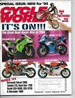 Cycle World Magazine November 2003- Honda CBR1000RR, Yamaha Road Star 1700