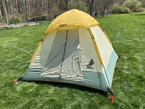 VINTAGE 8'x8" HILLARY TENT - SEARS MODEL #77104 - Picture 1 of 11