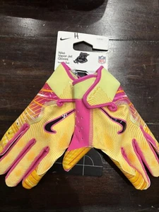 New Nike Vapor Jet 8.0 Football Gloves Men's Youth Large Gloves Energy Combine* - Picture 1 of 4