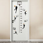Basketball Boy Height Measure Wall Stickers For Kid's Bedroom Wall Stickers