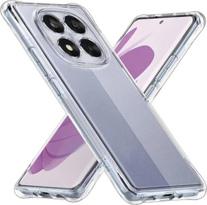 Case for Xiaomi Poco X7/X7 Pro, Clear Phone Case with Reinforced Corners Bumper - Zdjęcie 1 z 7