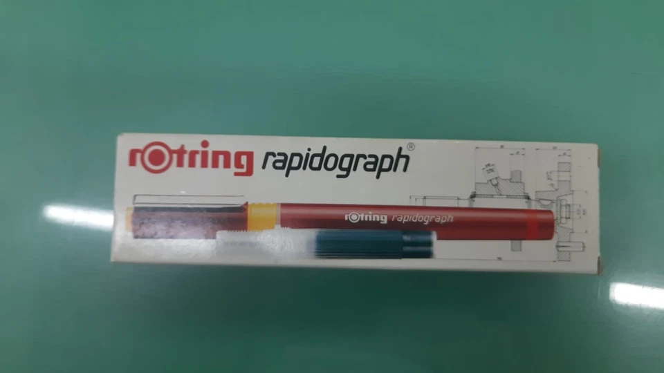 Rapidograph Rotring 0 4 Capillare Nero So203630