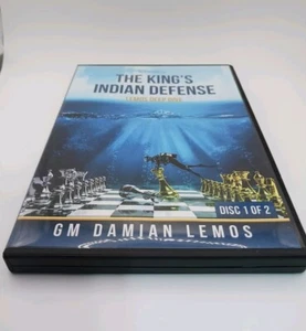 The King's Indian Defense Lemos Deep Dive Chess DVD Disc One - Picture 1 of 3