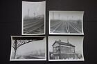 Gwr Vintage Railway Real Photo Craven Arms Train Station Signal Box Sheds Lot X4