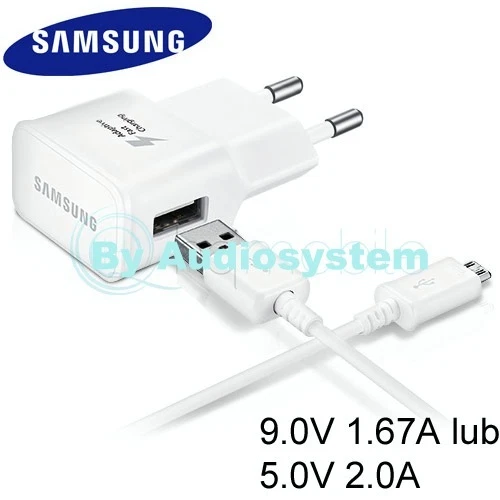CARICABATTERIE SAMSUNG ORIGINALE 10W EP-TA50 FAST CHARGING GALAXY TAB E SM-T560 - Immagine 1 di 1