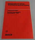 Schulungsunterlagen Bosch Kraftfahrzeug-Elektrik VW Golf 2 GTI Stand 1987